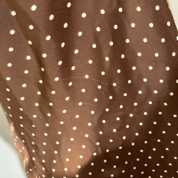 Ciao Lucia Brown Polka Dot Dress - Picture 6 of 10